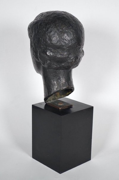 Marcel Gimond (1894-1961) Buste de femme en bronze Meroni, vers 1940