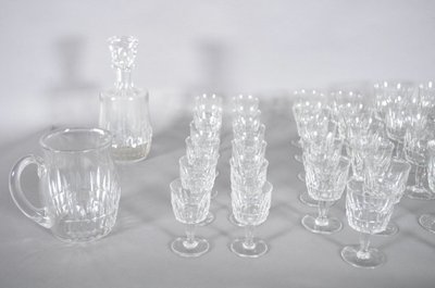 Canterbury crystal dinner service by Baccarat, circa 1960