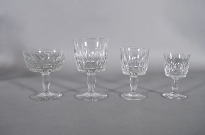 Canterbury crystal dinner service by Baccarat, circa 1960