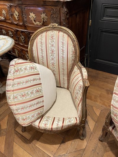 Pair of small armchairs