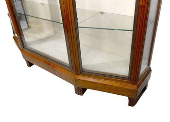 Vitrine En Acajou Et Bronze  Art Déco  3 Portes