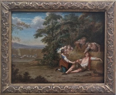Jacques Sébastein LECLERC dit LECLERC des Gobelins - La sieste du moissonneur
