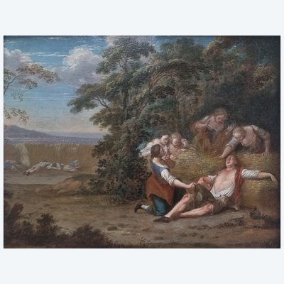 Jacques Sébastien Leclerc, known as Leclerc des Gobelins - The Harvester's Nap