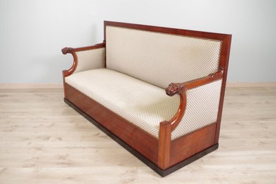 Consulate period mahogany sofa – circa 1800