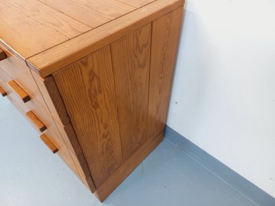 Commode en pin vintage des années 70