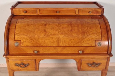 Rolltop-Schreibtisch im Regency-Stil, angelehnt an den Hache