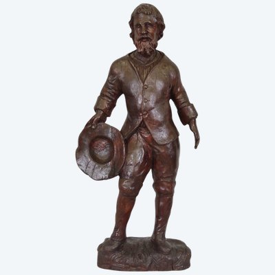Figura in legno intagliato – XVIII secolo
