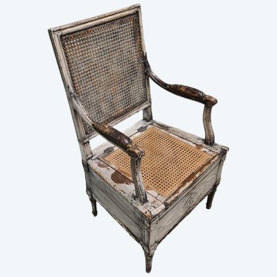 SIEGE OU FAUTEUIL DE COMMODITE EPOQUE LOUIS XVI