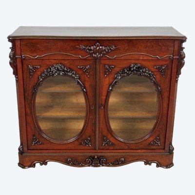 Buffet argentier Napoléon III en palissandre sculpté – vers 1880