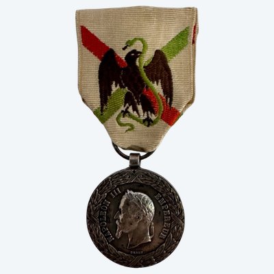 Gedenkmedaille „Napoleon III., Kaiser – Mexiko-Feldzug 1862–1867“