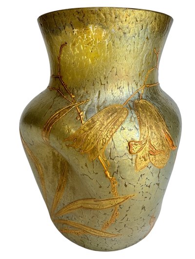 Loetz Candia Butterfly Vase