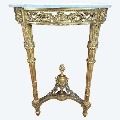 CONSOLE A MEZZALUNA DEL PERIODO LUIGI XVI