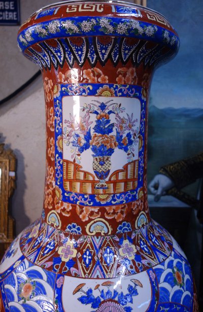 Grande coppia di vasi asiatici, 165 cm