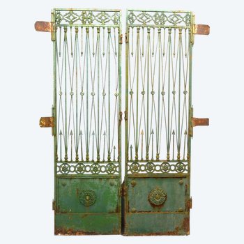 Portes Anciennes époque Fin XIXème En Fer Forgé
