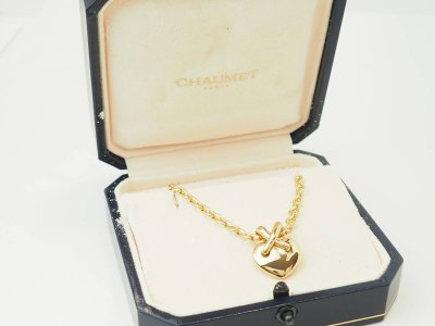 Collier Chaumet cœur Liens or jaune 