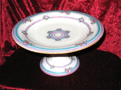 19th-century English earthenware dessert set