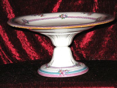 19th-century English earthenware dessert set