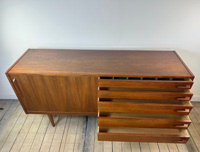 Credenza scandinava vintage in teak, anni '70