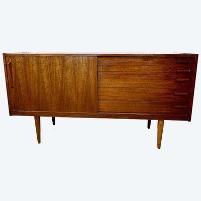 Enfilade scandinave vintage en teck Années 1970