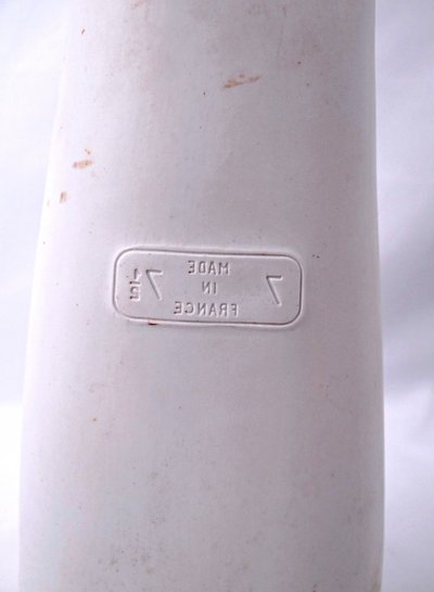 Stampo per guanti in lattice per mancini, in porcellana, Made in France, metà del XX secolo