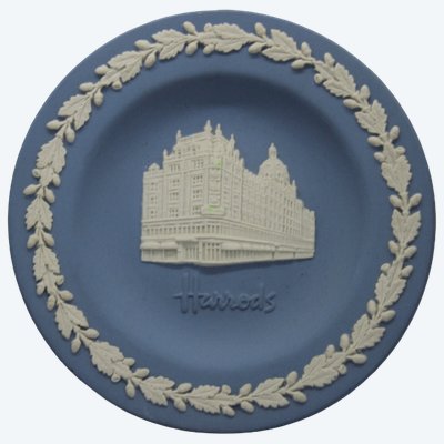 Rara coppa commemorativa Wedgwood Jasperware – Harrods, Londra 