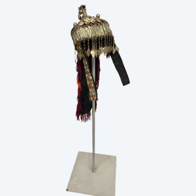 Turkmen wedding headdress - Turkmenistan - 20th century, 58x20x15