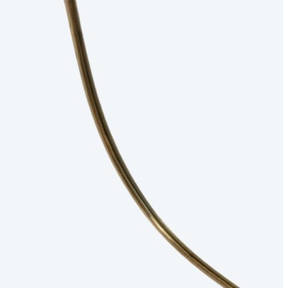 Gio Ponti, dans le style de. Miroir cerclé de laiton doré. 1980′ LS6639B7290/5P