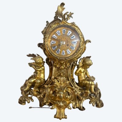 PENDULE DE STYLE LOUIS XV – NAPOLEON III