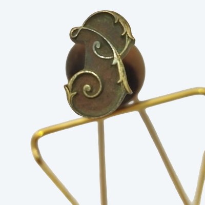 GILDING IRON Bookbinding Tool for Gilding Leather & Bookbinding  ARTISANAT D'ART
