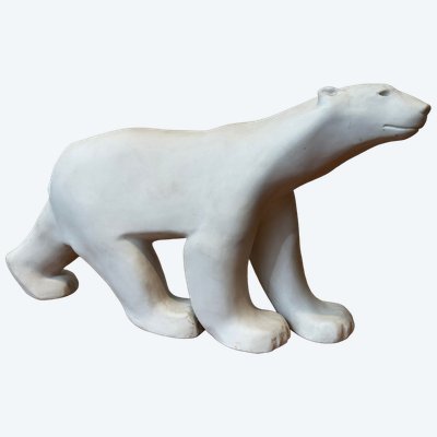 François Pompon (1855–1933) and Manufacture Nationale de Sèvres  « Polar Bear », 1933