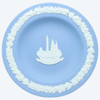 Seltene Wedgwood-Jasperware-Gedenkschale – Trafalgar Square