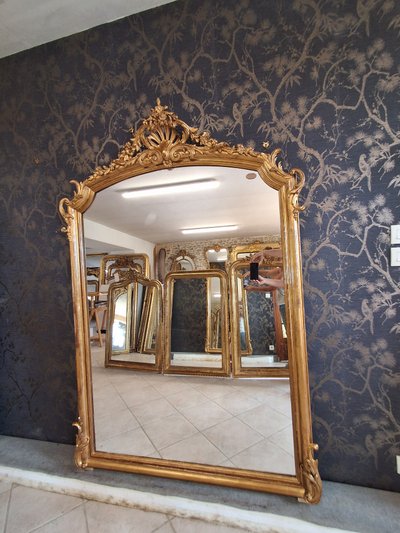 Miroir époque XIX 186 x 126