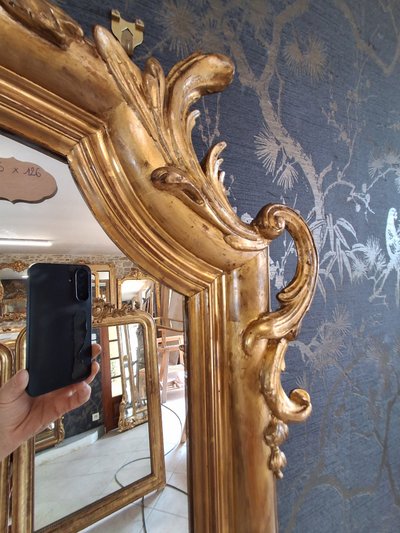 Miroir époque XIX 186 x 126