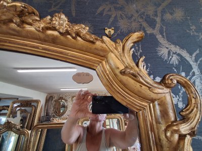 Miroir époque XIX 186 x 126