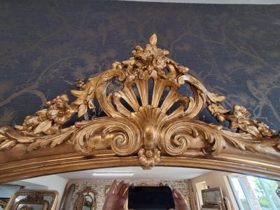Miroir époque XIX 186 x 126