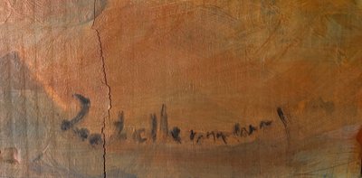 Isabelle Hennessy, Atlantic, oil on panel