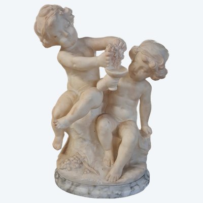 Alabasterskulptur „Pugi Guglielmo“ 1850/1915