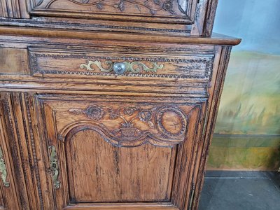 Zweiteiliges Bergbuffet aus Tanne