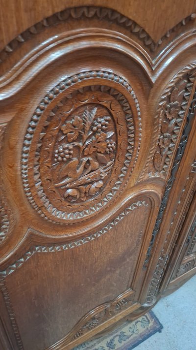 Armoire normande en chêne 