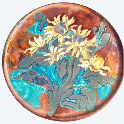 Französische Kunstkeramik, 1930, Art déco, signiert L'AURIOL - SATURNINO, 20. Jahrhundert