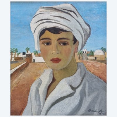 Caroline Helena ARMINGTON (née WILKINSON) (Attribué à) - Portrait d'une jeune Algérienne 