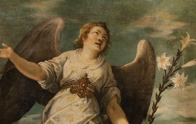 L'ange annonciateur, Bartolomé Román (Montoro, vers 1587 – Madrid, 1647)