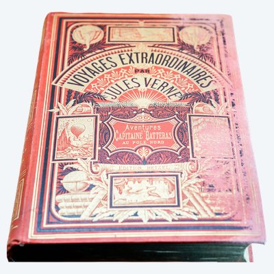 Jules VERNE, Aventures du Capitaine Hatteras au pole Nord, Editions HETZEL