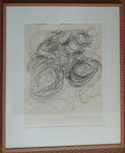 Charles Rollier (1912–1968) – Komposition – Tusche auf Papier – 1964 – Schweiz