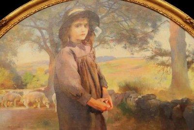Paul LEROY - Junge Schäferin aus der Creuse