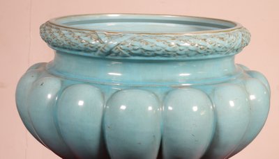 Glazed Ceramic Planter, Late 19th Century