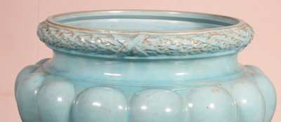 Glazed Ceramic Planter, Late 19th Century