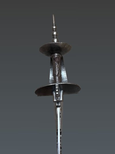 Spada Rajput Khanda (o Tegha), India settentrionale, XVII secolo