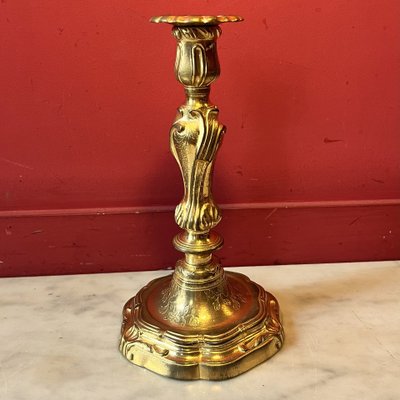 Coppia di candelabri rococò, periodo Luigi XV