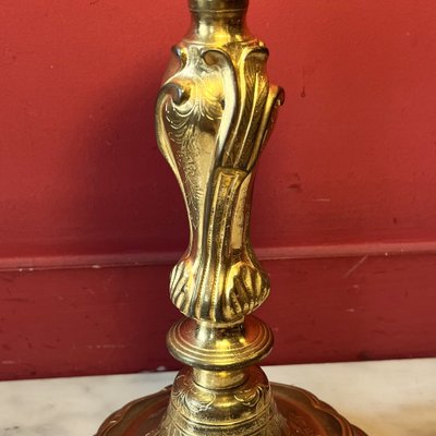 Coppia di candelabri rococò, periodo Luigi XV